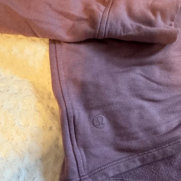 Lululemon Athletica Twist Knot Pullover Sweatshirt- Cyber Violet - Picture 3 of 4